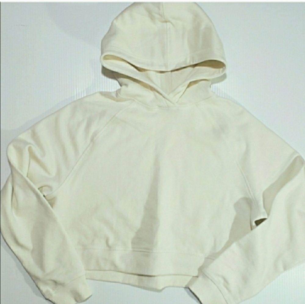 H&M Oversized Crop Hoodie Sweatshirt